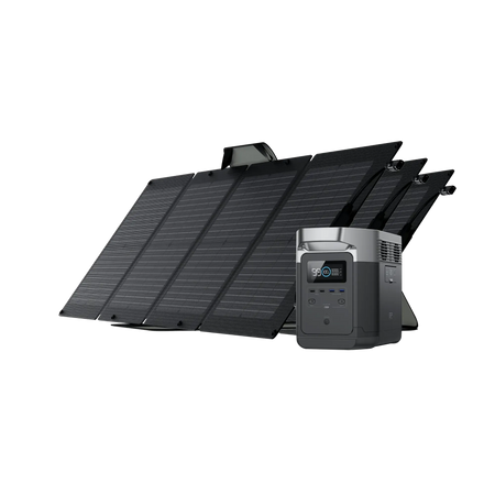 EcoFlow DELTA Solar Generator (PV110W) - DELTA1000-1-DELTA1000-2-DELTA1000-3--DELTA1300-1  Mini Split Systems Direct