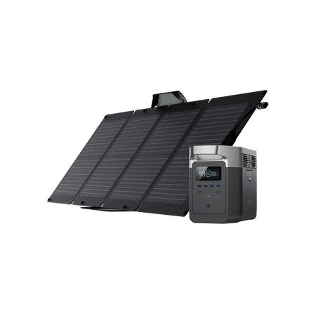 EcoFlow DELTA Solar Generator (PV110W) - DELTA1000-1-DELTA1000-2-DELTA1000-3--DELTA1300-1  Mini Split Systems Direct