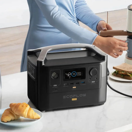 EcoFlow RIVER Pro Portable Power Station - EFRIVER600PRO-AM  Mini Split Systems Direct