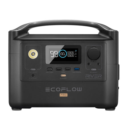 EcoFlow RIVER Pro Portable Power Station - EFRIVER600PRO-AM  Mini Split Systems Direct