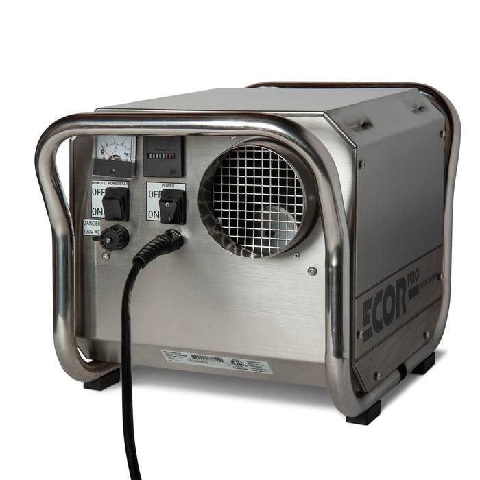 Ecor Pro EPD150 PRO DryFan 150 Pint Stainless Steel Desiccant Dehumidifier - 120V - EPD150-PRO  Mini Split Systems Direct