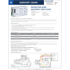 Eltwin Hyper SureStart Single Phase Soft Starter 230V (8-16 FLA) - SS1B08-16SN