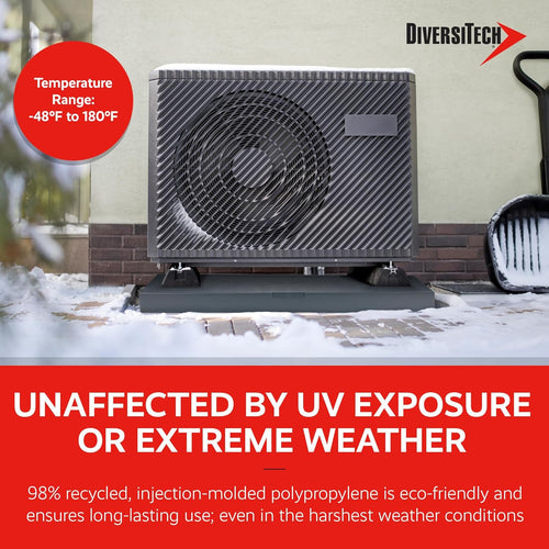 FREE DiversiTech 32" x 32" x 3" E Lite Condenser Mounting Pad ($139.99 Value) - GIFT-EL3232-3  Mini Split Systems Direct