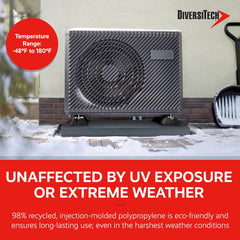 FREE DiversiTech 32" x 32" x 3" E Lite Condenser Mounting Pad ($139.99 Value) - GIFT-EL3232-3  Mini Split Systems Direct
