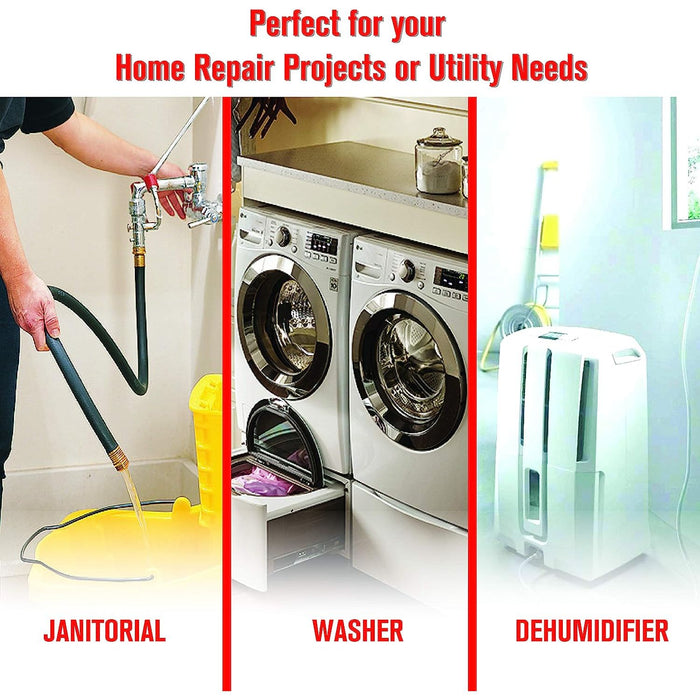 Free 5-Foot Dehumidifier Drain Hose with Rubber Washer ($19.99 Value) -   Mini Split Systems Direct