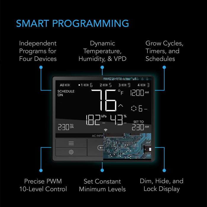 Free AC Infinity Smart Controller - Manage 4 Devices with Ease! -   Mini Split Systems Direct