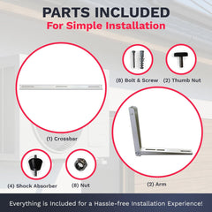 Free Condenser Wall Mounting Bracket ($121.00 Value)