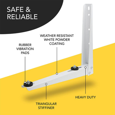 Free Condenser Wall Mounting Brackets ($100 Value) - FREE-GIFT-Wall Mounting Brackets  Mini Split Systems Direct