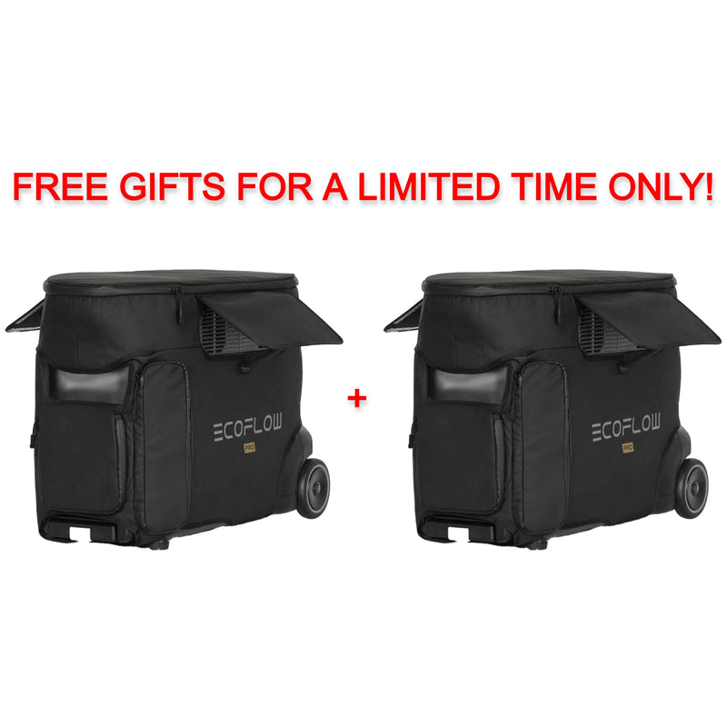 Free EcoFlow DELTA Pro Waterproof Bags - 2x ($198.00 Value)