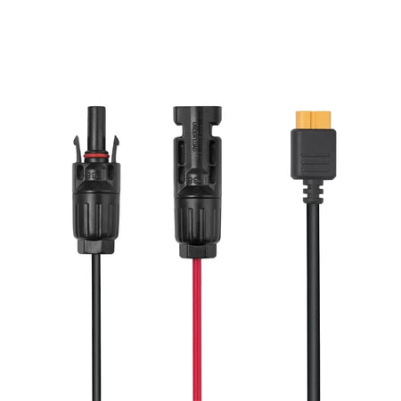 Free EcoFlow Solar to XT60 Charging Cable + EcoFlow Car Charging Cable for EcoFlow Power Stations ($49.99 Value) - FREE-EFMC4-XT60CBL3.5M  Mini Split Systems Direct