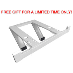 Free Heavy Duty Drill-less Window Air Conditioner Support Bracket ($70 Value) -   Mini Split Systems Direct