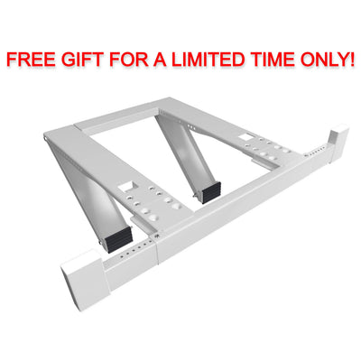 Free Heavy Duty Drill-less Window Air Conditioner Support Bracket ($70 Value) -   Mini Split Systems Direct