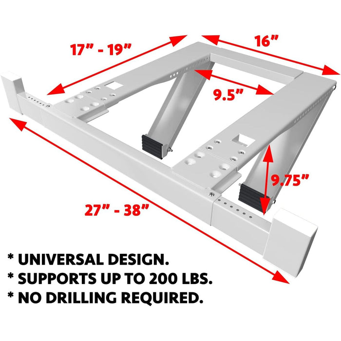 Free Heavy Duty Drill-less Window Air Conditioner Support Bracket ($70 Value) -   Mini Split Systems Direct