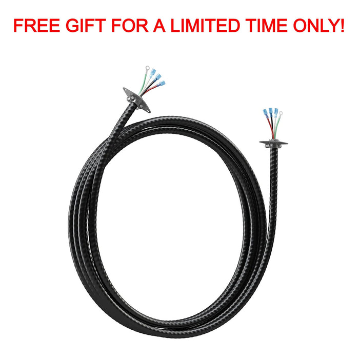 Free MRCOOL® 25 ft DIY PRO Cable - Armoured with Interlocked Aluminum PVC Jacket - Its Weather, Animal, and Garden Tool Proof ($149.99 Value) -   Mini Split Systems Direct