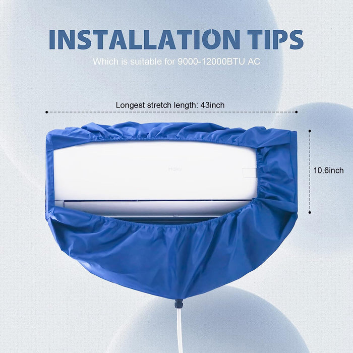 Free Mini Split Cleaning Kit - Waterproof Cover & Essential Tools -   Mini Split Systems Direct