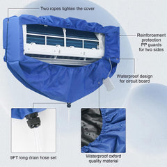 Free Mini Split Cleaning Kit - Waterproof Cover & Essential Tools -   Mini Split Systems Direct