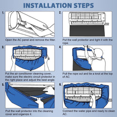 Free Mini Split Cleaning Kit - Waterproof Cover & Essential Tools -   Mini Split Systems Direct