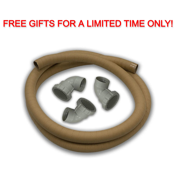 Free Pioneer® Air Outlet and Duct Hose Kit for Pioneer Under-Bench Heat Pump ($136.00 Value) - FREE-IKT-UB3AO-10DHK  Mini Split Systems Direct