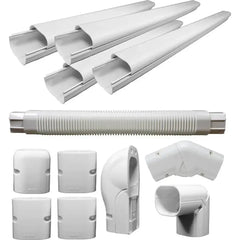 Free Pioneer® Decorative PVC Line Cover Kit for Mini Split Air Conditioners & Heat Pumps ($115.99 Value) - PVC-LINE-KIT  Mini Split Systems Direct