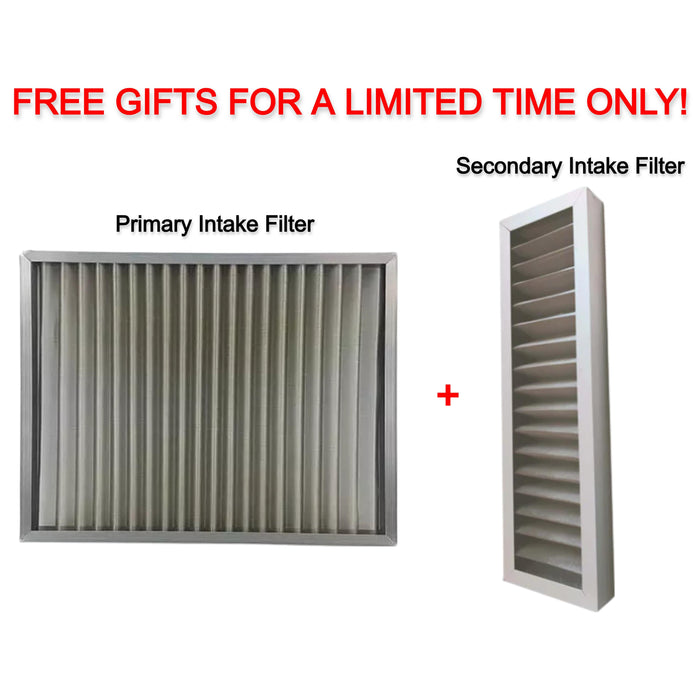 Free Primary and Secondary Intake Washable Stainless Steel Filters for XPOWER XD-85L2 ($55.00 Value) - PRIM-SEC-FILTERS  Mini Split Systems Direct