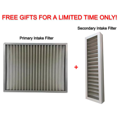 Free Primary and Secondary Intake Washable Stainless Steel Filters for XPOWER XD-85L2 ($55.00 Value) - PRIM-SEC-FILTERS  Mini Split Systems Direct