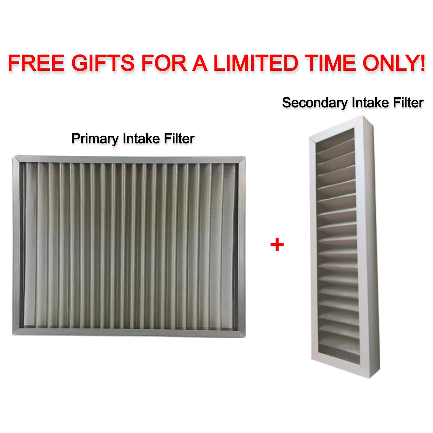 Free Primary and Secondary Intake Washable Stainless Steel Filters for XPOWER XD-85L2 ($55.00 Value)