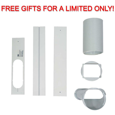 Free Soleus Air Window Vent Kit with Exhaust Hose ($49.99 Value) - FREE-SA-WVK-EH  Mini Split Systems Direct