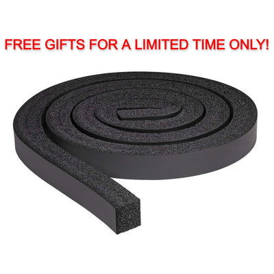 Free Window Air Conditioner Foam Sealant Strips, 2 pcs, 1x1 inch, 6.5 Feet Long ($19.99 Value) - FREE-SA-WAC-FIS  Mini Split Systems Direct