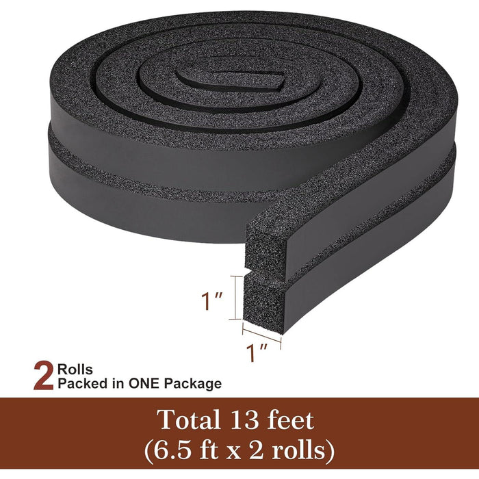 Free Window Air Conditioner Foam Sealant Strips, 2 pcs, 1x1 inch, 6.5 Feet Long ($19.99 Value) - FREE-SA-WAC-FIS  Mini Split Systems Direct