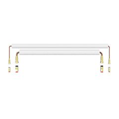 GeoCool No-Vac Vertical Upflow w/ Air Box 3/8 3/4 Prechg. Lineset - GCNV-VUAB-3834  Mini Split Systems Direct