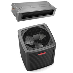 Goodman 1.5 Ton 13.4 SEER R-32 Air Conditioning System (Ceiling-Mounted - 8Kw Heat) - GLXS3BN1810 - ACST18MU1308  Mini Split Systems Direct