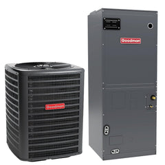 Goodman 5 Ton 14.5 SEER2 Multi-Position R-32 Heat Pump System with Air Handler (GLZS4BA6010 Condenser and AMST60DU1300 Air Handler)