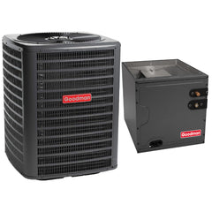 Goodman 2 Ton 13.4 SEER2 R-32 Air Conditioning Condenser and Coil (14" Wide) - GLXS3BN2410 - CAPTA2422A3  Mini Split Systems Direct