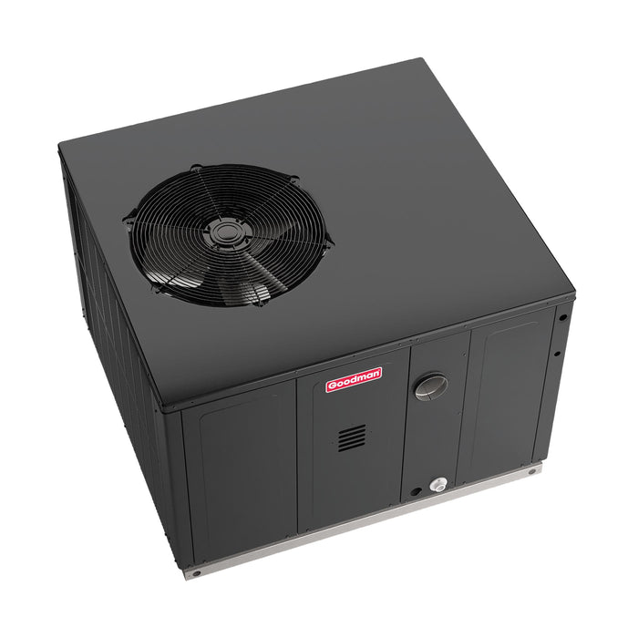 Goodman 2 Ton Cooling / 60,000 BTU Heating 81% AFUE 13.4 SEER2 Single Stage Low NOx Gas/Electric Package Unit (Downflow/Horizontal) - GPGM32406041 - GPGM32406041  Mini Split Systems Direct