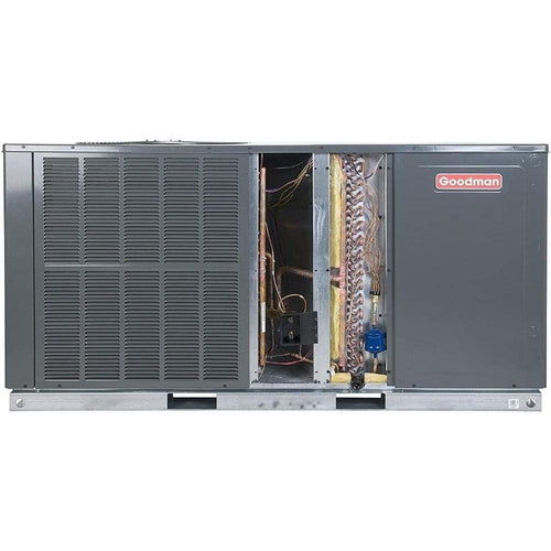Goodman 3 Ton 13.4 SEER2 Horizontal Package Heat Pump - GPHH33641 - GPHH33641  Mini Split Systems Direct