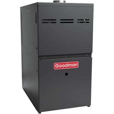 Goodman 80% AFUE Single Stage Upflow/Horizontal multi-speed 40k BTU Natural Gas furnace (14.5 wide) (GR9S800403AN)