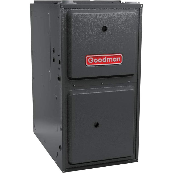 Goodman 92% AFUE Single Stage Upflow/Horizontal multi-speed 40k BTU Low NOx Natural Gas furnace (14" wide) (GR9S920403AN) - GR9S920403AN  Mini Split Systems Direct