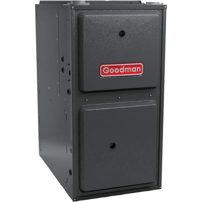 Goodman 92% AFUE Single Stage Upflow/Horizontal multi-speed 40k BTU Low NOx Natural Gas furnace (14