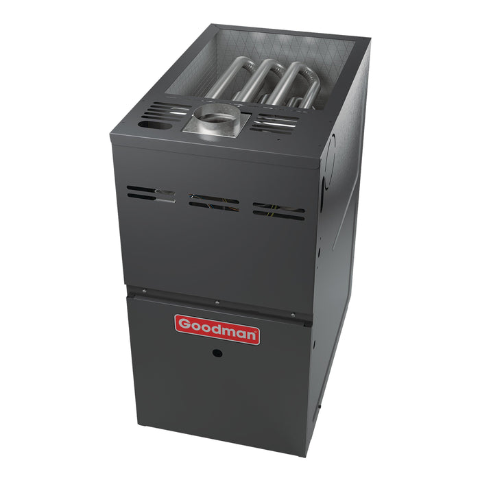 Goodman® GM9S800403AN 40K BTU 80% AFUE Single-Stage Multi-Speed ECM Gas Furnace - GM9S800403AN  Mini Split Systems Direct