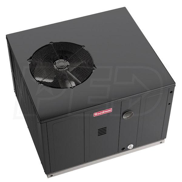 Goodman GPUM3-4.0 Ton Cooling - 80 000 BTU/Hr Heating - Ultra Low NOx Packaged Gas/Electric Central Air System - 13.4 SEER2-81% AFUE - 208-230/1/60 -