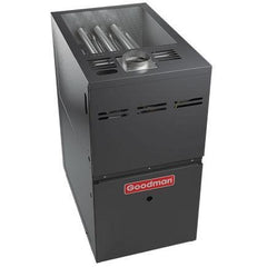Goodman GR9S800804BU 80% AFUE 80,000 BTUH/H Gas Furnace Multi Speed ECM, Single Stage, Upflow/Horizontal, Ultra-Low NOx - 17.5" Width
