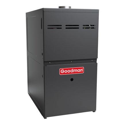 Goodman GR9S800805CU 80% AFUE 80,000 BTUH/H Gas Furnace Multi Speed ECM, Single Stage, Upflow/Horizontal, Ultra-Low NOx - 21" Width
