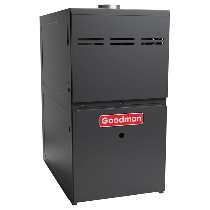 Goodman GR9T800804BX 80% AFUE 80,000 BTUH/H Gas Furnace Multi Speed ECM, Two Stage, Upflow/Horizontal, Low NOx - 17.5" Width
