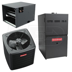 Goodman GR9T801004CN 80% AFUE 100,000 BTUH/H Gas Furnace Nine Speed ECM, Two Stage, Upflow/Horizontal, Non NOx Rated - 21" Width