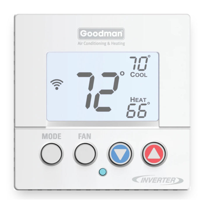 Goodman GTST Connected Thermostat - Smart, Wi-Fi, Programmable, Humidity Control - GTST-CW-WH-A - GTST-CW-WH-A  Mini Split Systems Direct