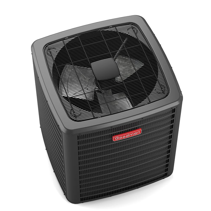 Goodman Multi-Family Series 1.5 Ton 15 SEER2 R-32 Front-Return Heat Pump System (5Kw Heat) - GLZS4MA1810 - AWST18SU1305  Mini Split Systems Direct