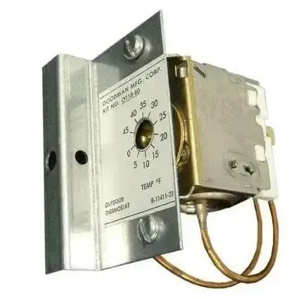 Goodman OTDFPKG-01 Outdoor Thermostat with Housing for Dual Fuel Package Units - OTDFPKG-01  Mini Split Systems Direct