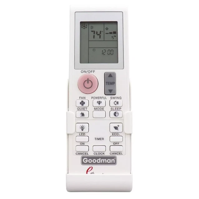 Goodman Remote Controller Assembly Model 2549253 for Goodman E-Series Mini-Splits