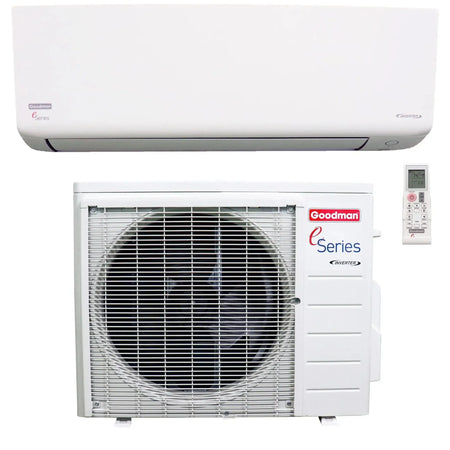Goodman® e-Series Mini Split 9,000 BTU 18 SEER Single Zone Ductless Air Conditioner and Heat Pump - 208/230V - RXNG09AXVJU / FTXNG09AXVJU-RXNG09AXVJU / FTXNG09AXVJU / LS14381210DMSF-RXNG09AXVJU / FTXNG09AXVJU / LS14381215DMSF-RXNG09AXVJU / FTXNG09AXVJU / LS14381230DMSF-RXNG09AXVJU / FTXNG09AXVJU / LS14381250DMSF  Mini Split Systems Direct