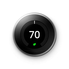 Google Nest Learning Thermostat - Programmable Smart Thermostat for Home - 3rd Generation Nest Thermostat - Works with Alexa - T3008US-T3016US-T3017US-T3018US-T3021US  Mini Split Systems Direct
